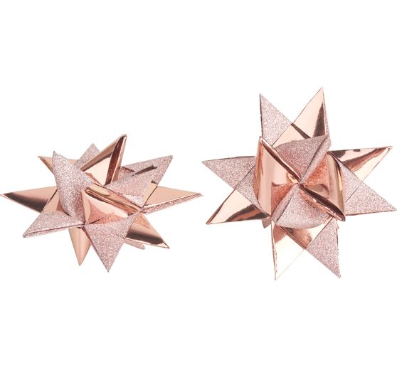 Papierstreifen "Glitter, Roségold"