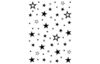 Clear Stamps "Star background", 1 part