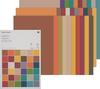 Bastelpapier-Block "Earthy Colours"