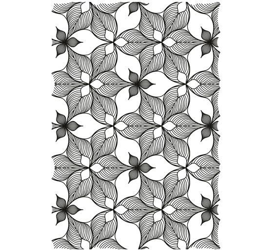 Sizzix 3D-Prägeschablone "Organic Petals"