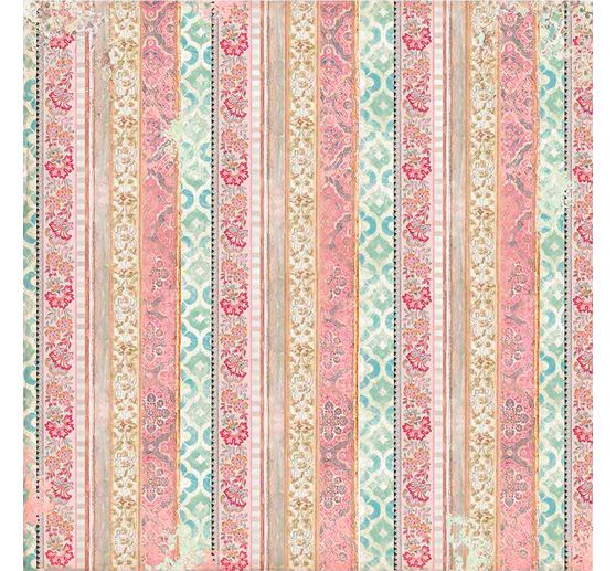 Scrapbook-Block "Katze und Orchidee"