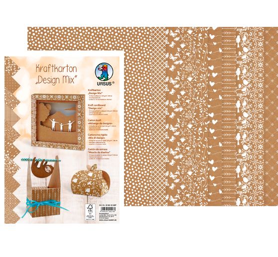 Kraft cardboard "Design Mix"