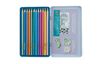 Colorful Moments design box with crayons - Pastel dreams