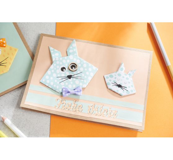 Faltpapier-Sortiment "Tiere"