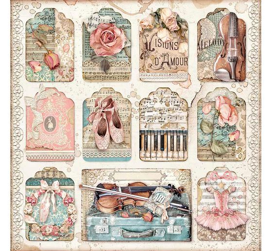 Scrapbook-Block "Passion"