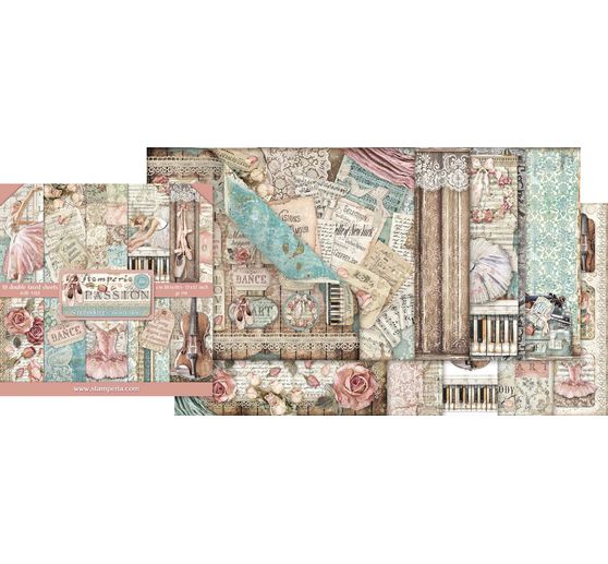 Scrapbook-Block "Passion"
