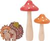 VBS Pilze und Igel "Meena", 3er-Set