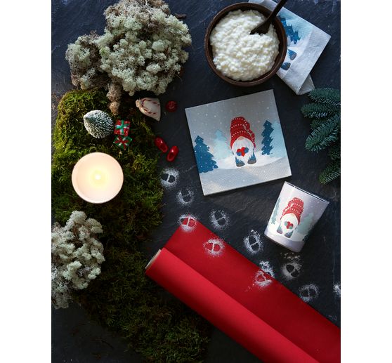 Serviette "Wichtel im Wald"