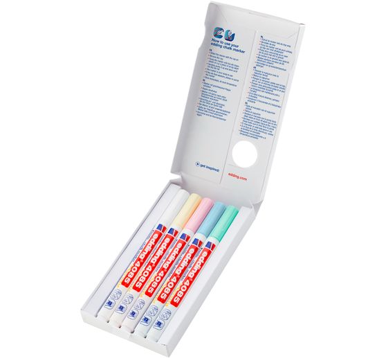 edding 4085 Chalk marker set "Pastel"