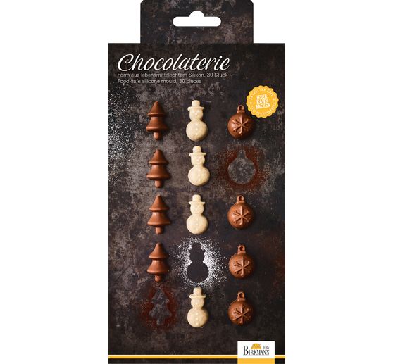 Silicone praline moulds "Christmas"