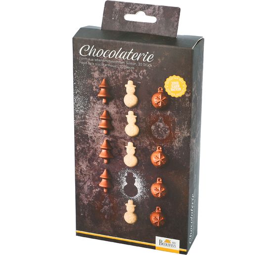 Silicone praline moulds "Christmas"