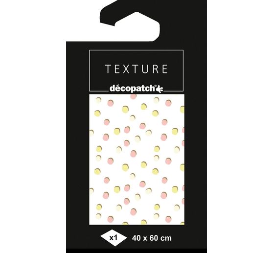 Décopatch Hot-Foil Papier "Flying Drops"