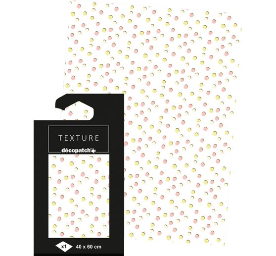 Décopatch Hot-Foil Papier "Flying Drops"
