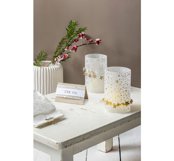 Vellum paper-set "Christmas" gold/silver