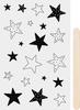 Scratch sticker "Stars"