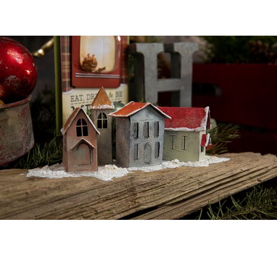 Sizzix Thinlits Stanzschablone "Paper Village #2 by Tim Holtz"