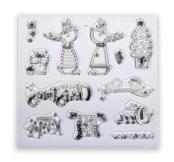Clear Stamps "Rentierfreunde"