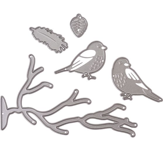 Stanzschablone "Vögel"