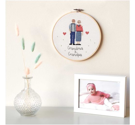 Rico Design Stickpackung "Figurico Grandma & Grandpa"