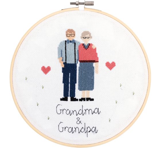 Rico Design Stickpackung "Figurico Grandma & Grandpa"