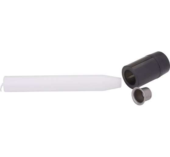 Kerzenanspitzer mit Auffangschale