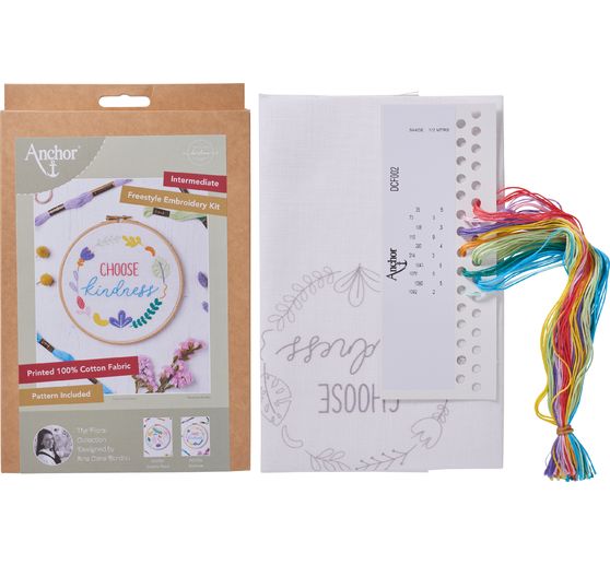Anchor Freestyle embroidery pack "Kindness - Ana Clara Bordou"