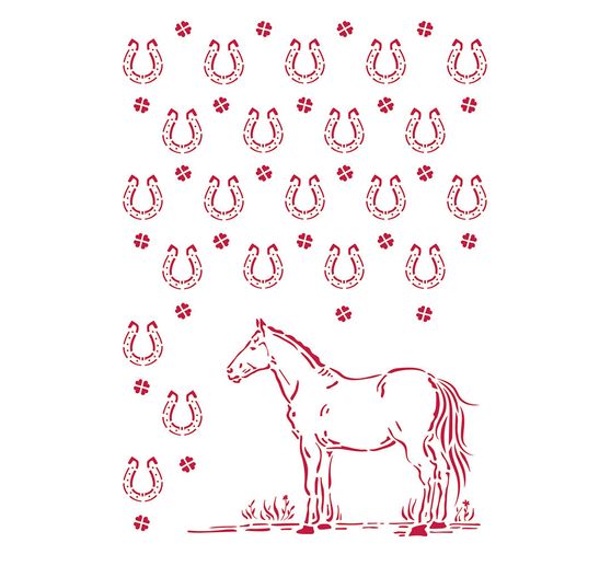 Stencil "Horse Shoe"