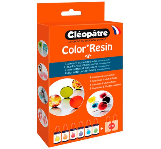 COLOR'RESIN complete set, 6 colours