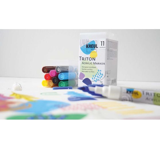 KREUL Triton Acrylic Marker "Edge" Powerpack