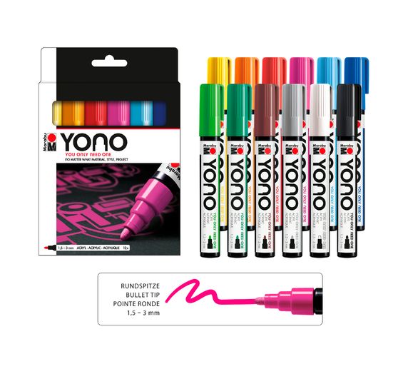 Marabu YONO Marker-Set "ADVANCED"