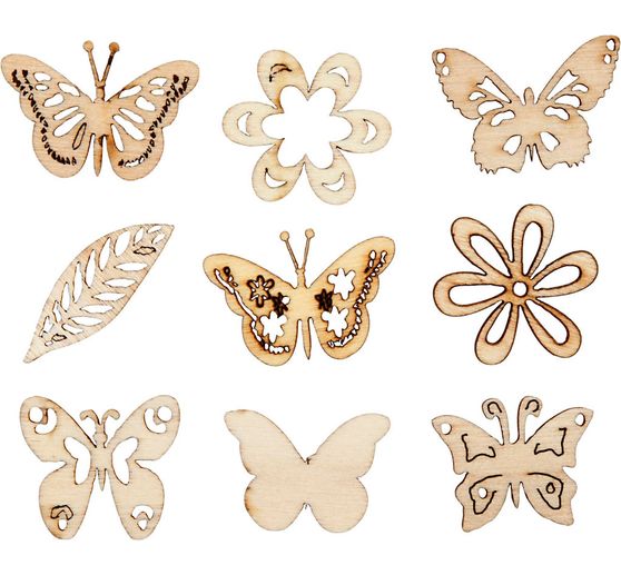 Streuteile Schmetterling Mix "Shari"
