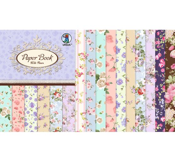 Design paper set "Flowery"