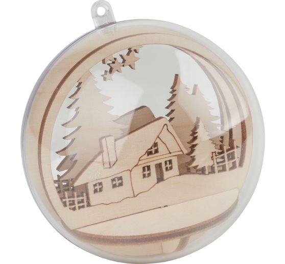 Wooden stick motif "Mountain world