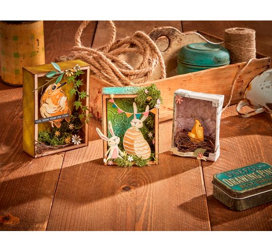 Sizzix Thinlits Stanzschablone "Bird & Egg Colorize by Tim Holtz"