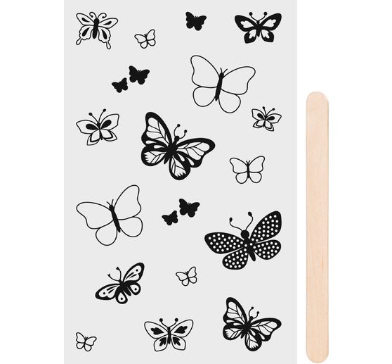 Scratch sticker "Butterflies