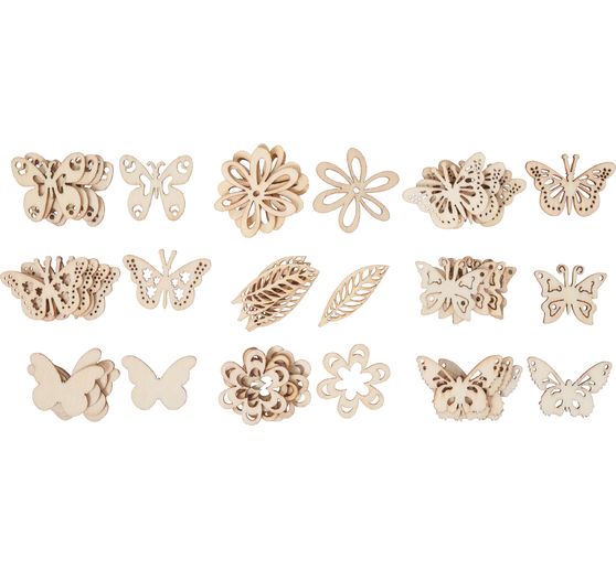 Streuteile Schmetterling Mix "Shari"