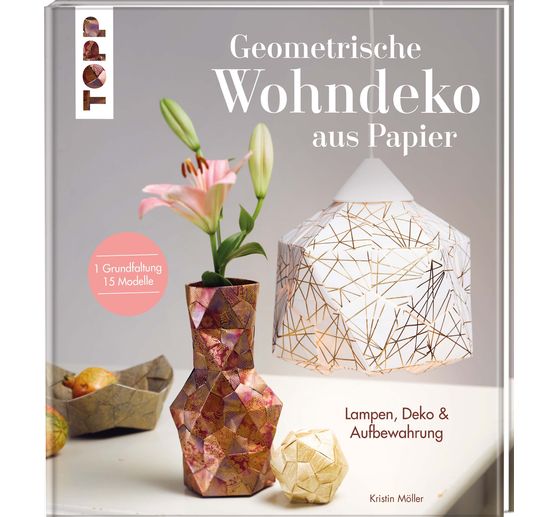 Book "Geometric home decorations from paper