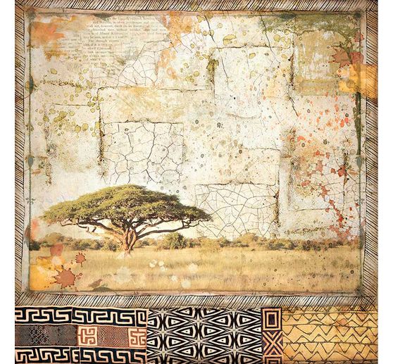 Scrapbook-Block "Savana"