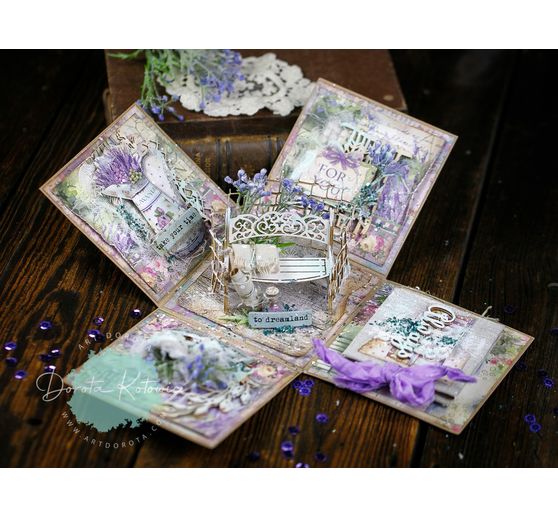 Scrapbook-Block "Provence"