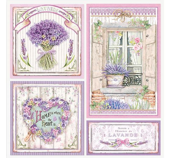 Scrapbook-Block "Provence"