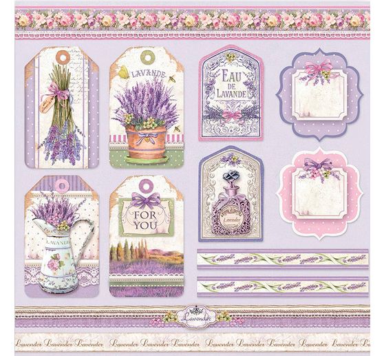 Scrapbook-Block "Provence"