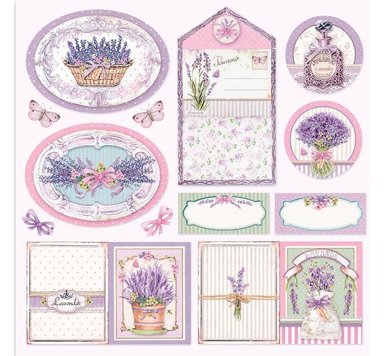 Scrapbook-Block "Provence"