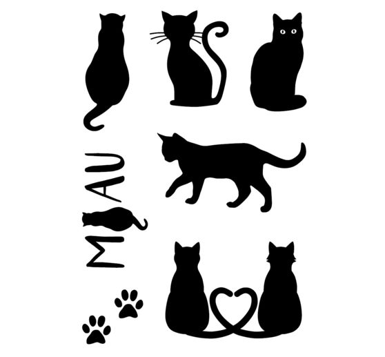 Clear Stamps "Cats"