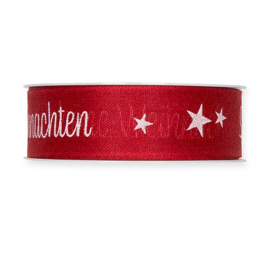 Printed ribbon "Schöne Weihnachten" 