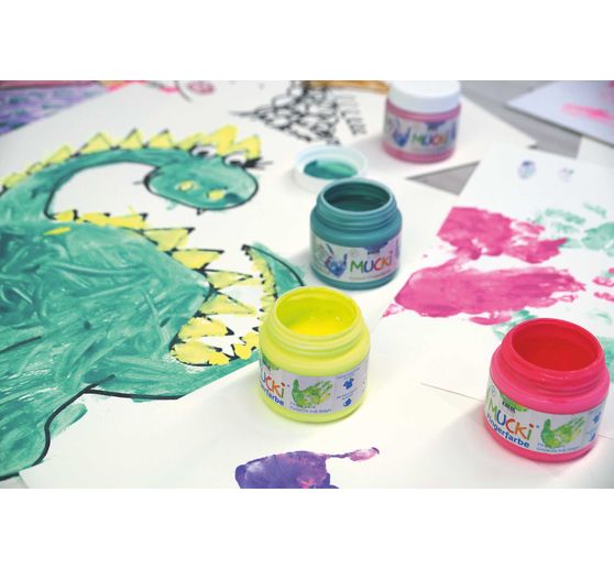 MUCKI Quietsch-Fingerfarbe