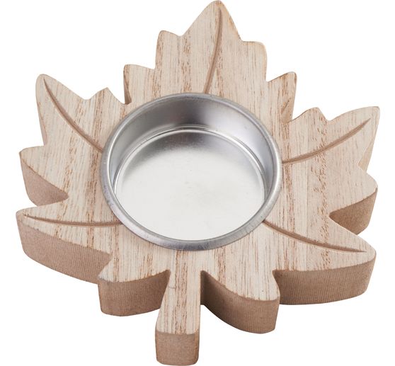 VBS Tealight holder "Maple leaf"