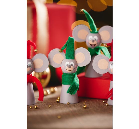 VBS Bastelset "Weihnachtsmäuse"