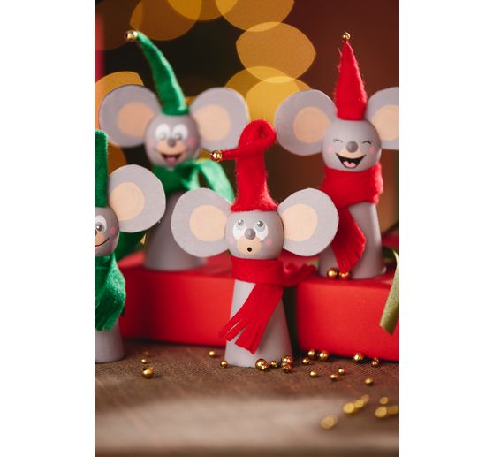 VBS Bastelset "Weihnachtsmäuse"
