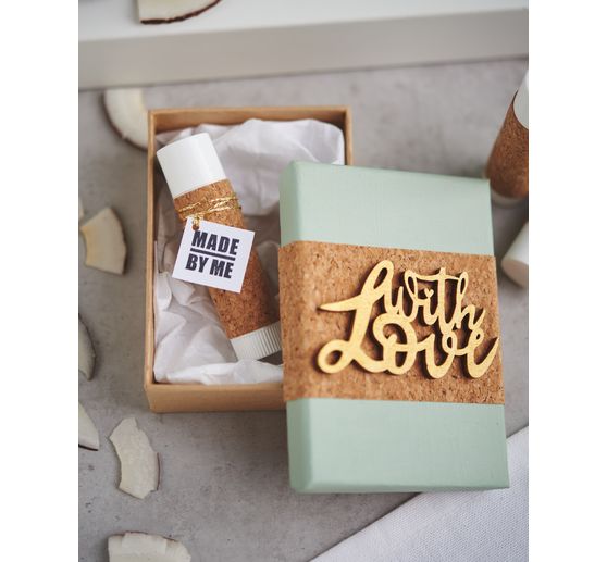 Holz Schriftzug Mini "With Love"