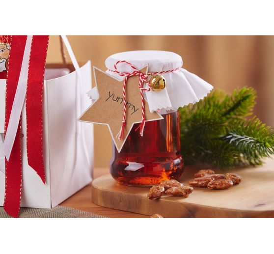 VBS Gläser mit Schraubdeckel "Rund", 270 ml